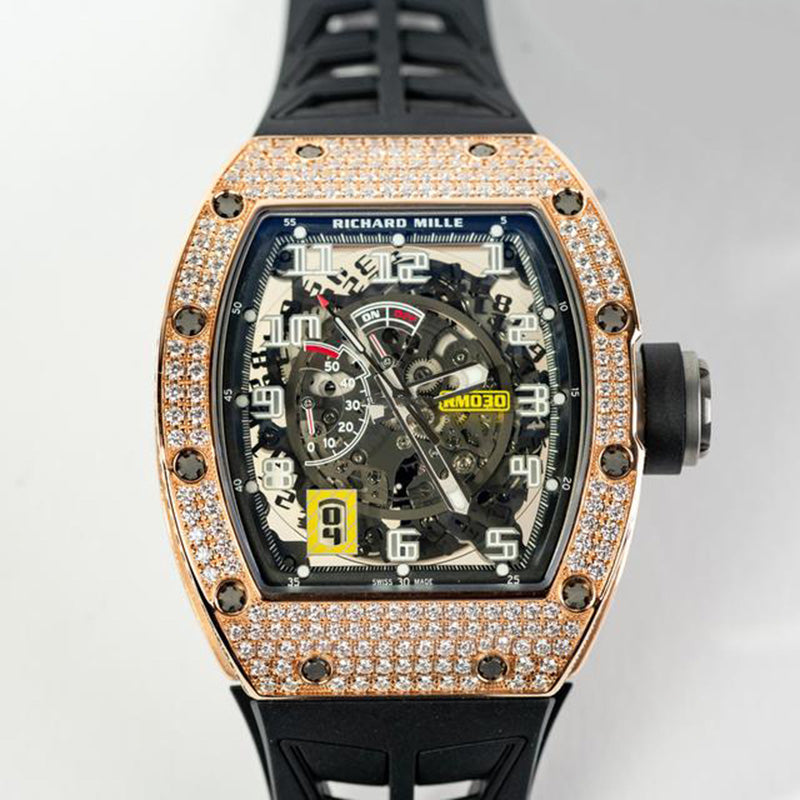 リシャール・ミル RM30 オープンワークダイヤル ローズゴールド ファクトリーダイヤモンド