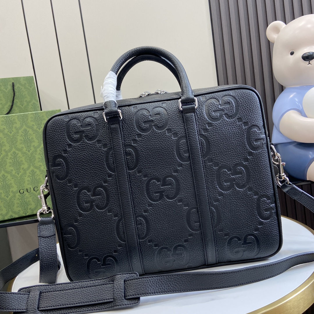 【 Gucci 旗艦店】スーパー ダブルG ブリーフケース