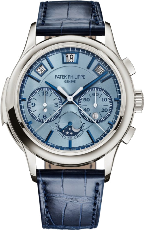 パテック・フィリップ グランドコンプリケーション 42mm ホワイトゴールド、アイスブルー文字盤 - 5308G-001