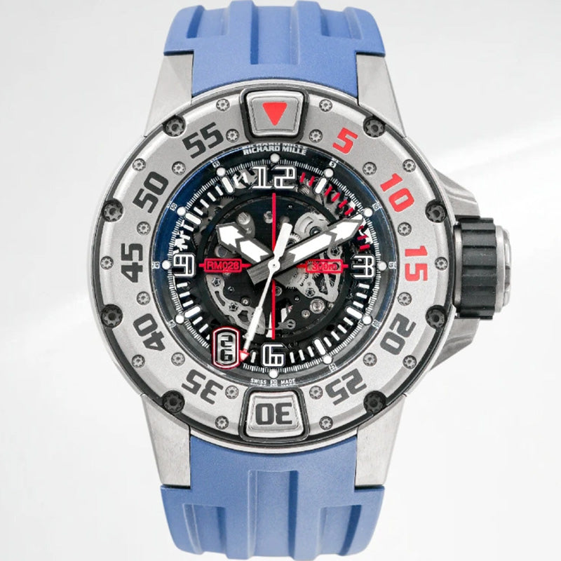リシャール・ミル RM28 チタン ダイバー 47mm オープンワークダイヤル