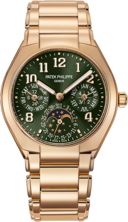 パテック・フィリップ トゥエンティフォー ローズゴールド 36mm サンバースト オリーブグリーン文字盤 - 7340/1R-010（2025年）