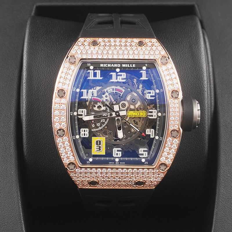 リシャール・ミル RM30 オープンワークダイヤル ローズゴールド ファクトリーダイヤモンド