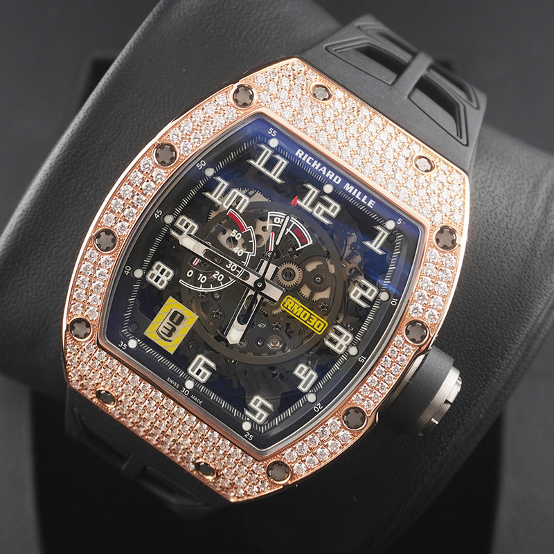 リシャール・ミル RM30 オープンワークダイヤル ローズゴールド ファクトリーダイヤモンド