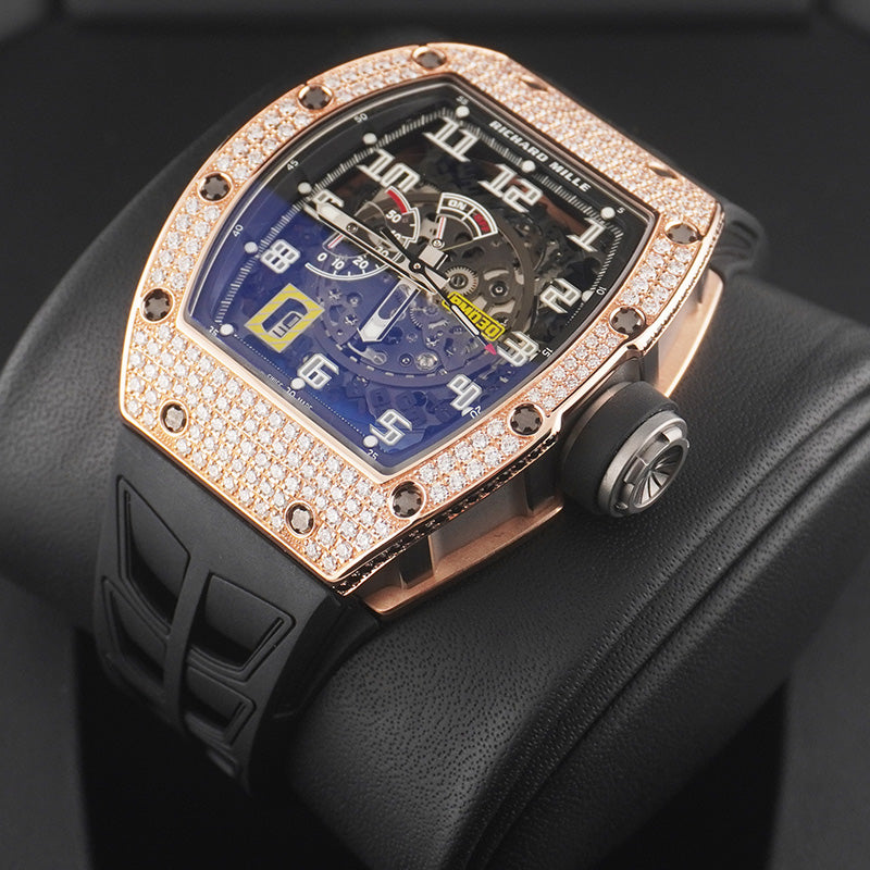 リシャール・ミル RM30 オープンワークダイヤル ローズゴールド ファクトリーダイヤモンド