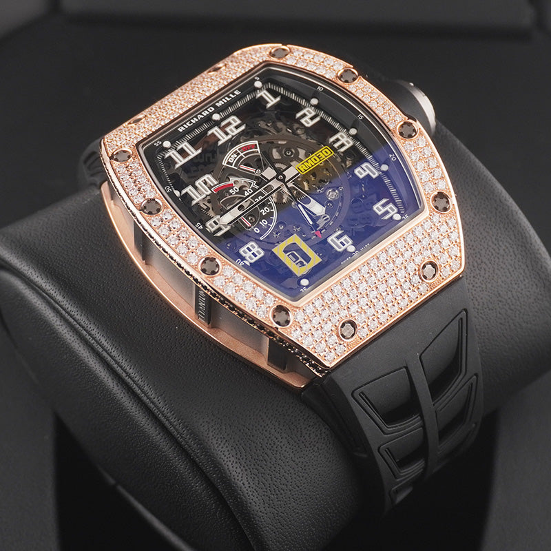 リシャール・ミル RM30 オープンワークダイヤル ローズゴールド ファクトリーダイヤモンド