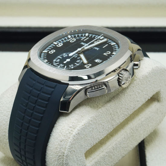 パテック フィリップ アクアノート クロノグラフ 42mm 5968G-001 ブルーダイヤル
