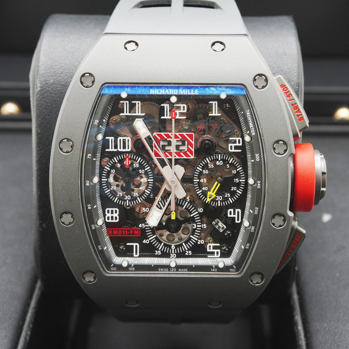リシャール・ミル RM11-FM “Tantalite” 50mm オープンワークダイヤル