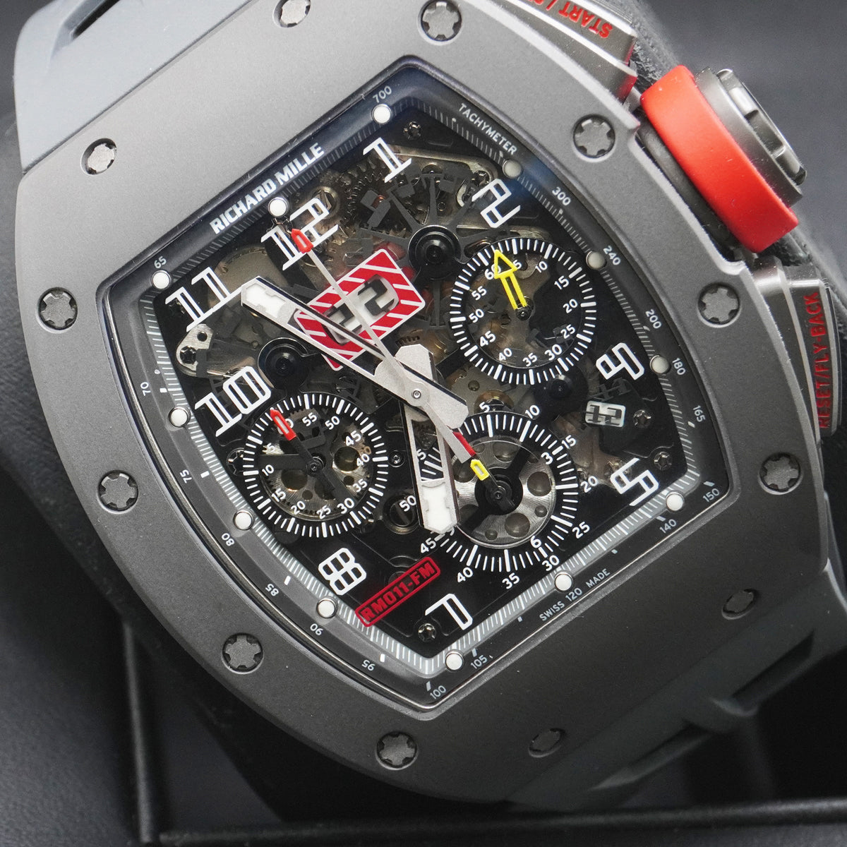 リシャール・ミル RM11-FM “Tantalite” 50mm オープンワークダイヤル