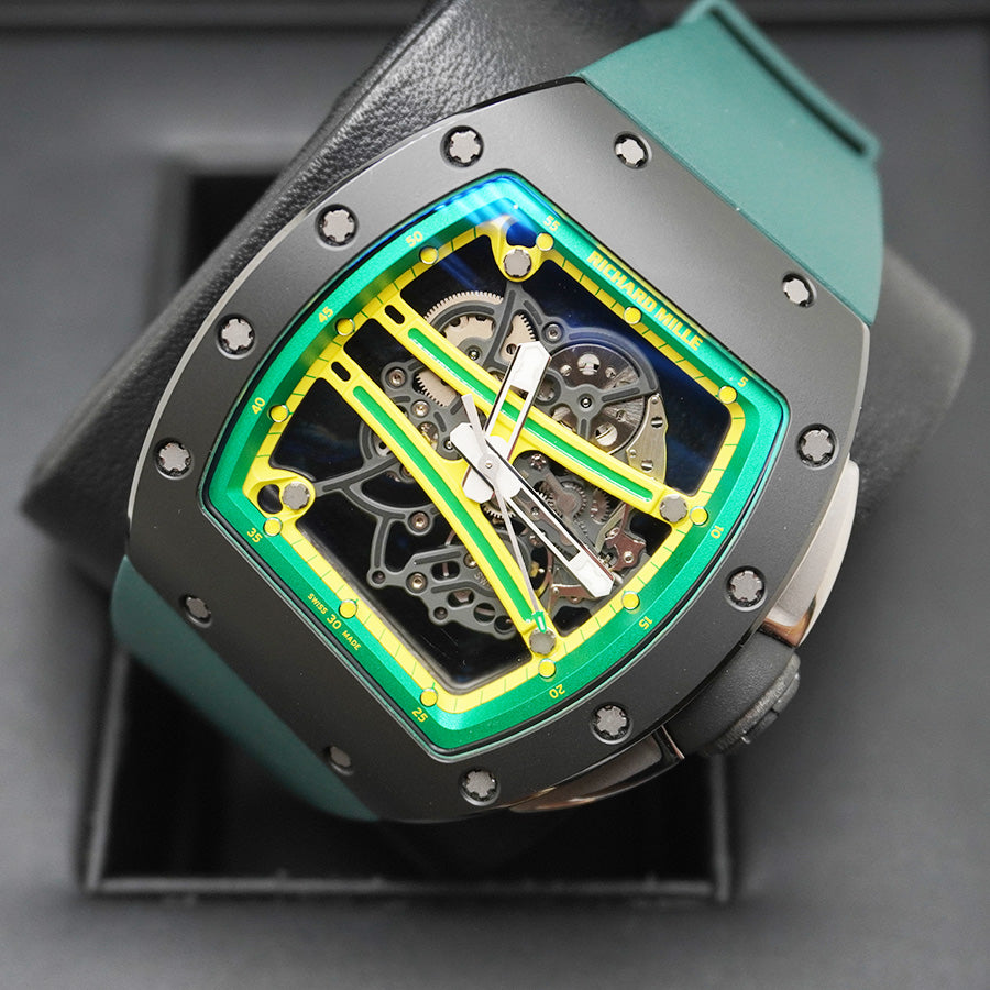 リシャール・ミル RM61-01 ヨハン・ブレイク 限定モデル セラミック 50mm オープンワークダイヤル