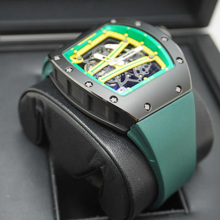 リシャール・ミル RM61-01 ヨハン・ブレイク 限定モデル セラミック 50mm オープンワークダイヤル