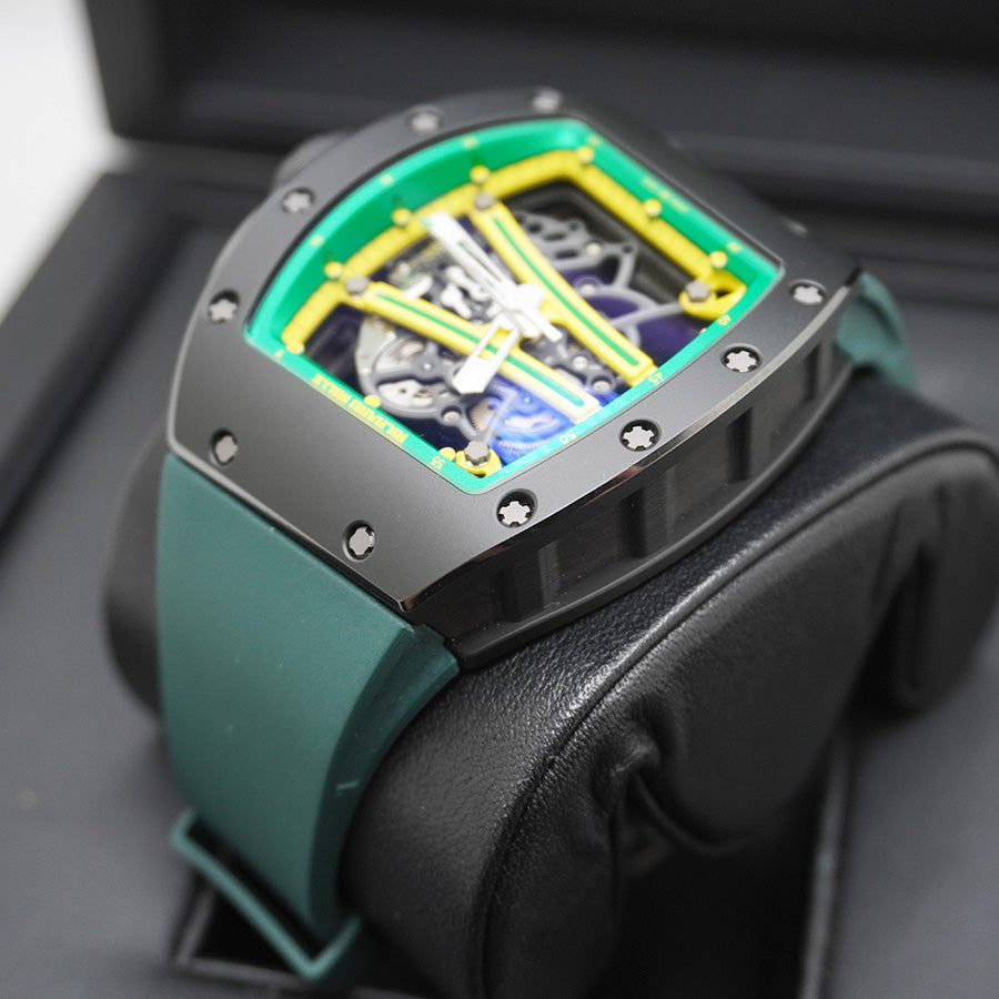 リシャール・ミル RM61-01 ヨハン・ブレイク 限定モデル セラミック 50mm オープンワークダイヤル