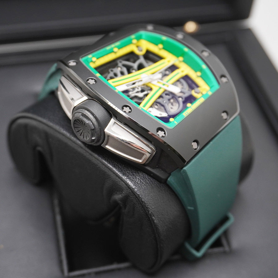 リシャール・ミル RM61-01 ヨハン・ブレイク 限定モデル セラミック 50mm オープンワークダイヤル