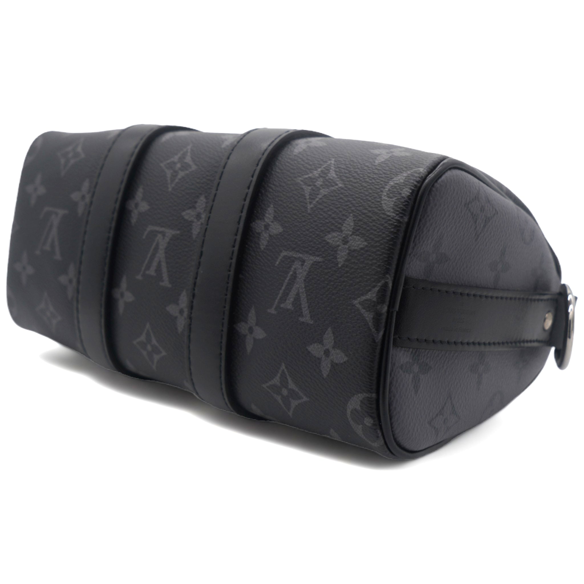 LV モノグラム・エクリプス キープオール バンドリエール 25 ボストンバッグ