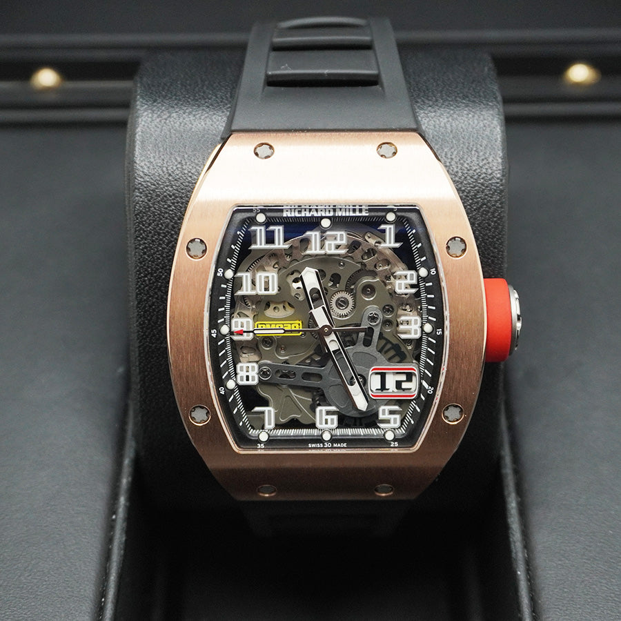 リシャール・ミル RM29 ローズゴールド 48mm オープンワークダイヤル
