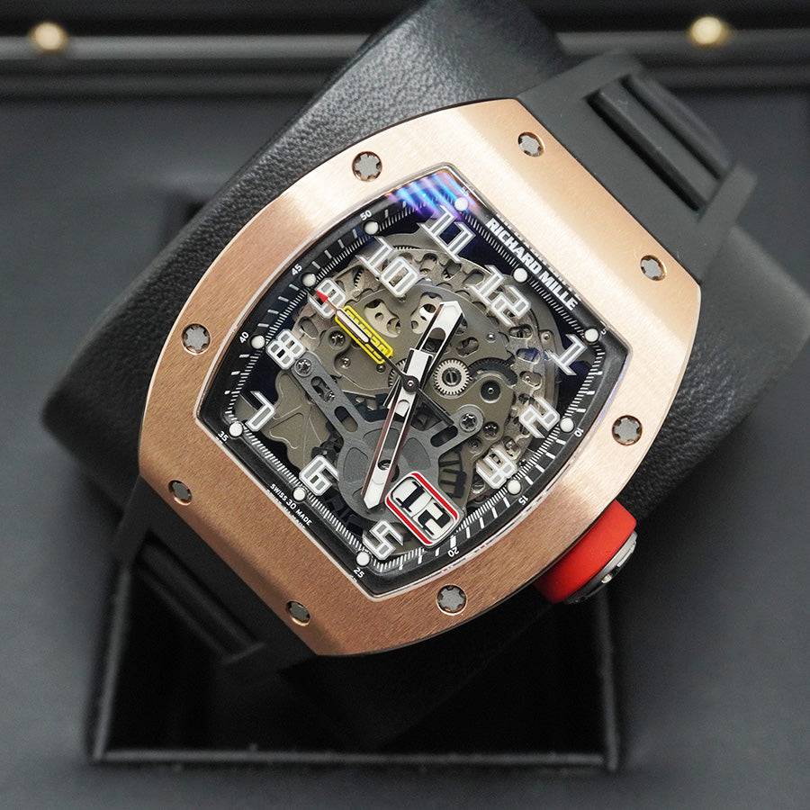 リシャール・ミル RM29 ローズゴールド 48mm オープンワークダイヤル