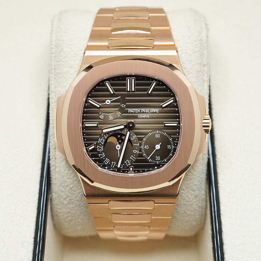 パテック フィリップ ノーチラス 自動巻き 40mm 5712-1R-001 ブラウンダイヤル