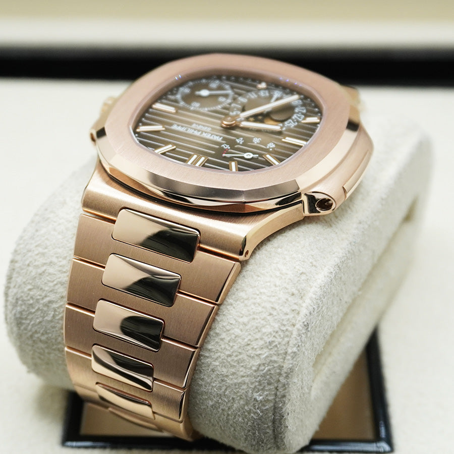 パテック フィリップ ノーチラス 自動巻き 40mm 5712-1R-001 ブラウンダイヤル