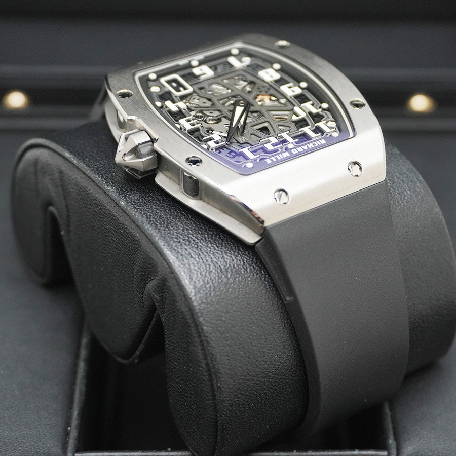 リシャール・ミル RM67-01 オートマティック ワインディング エクストラフラット 47mm オープンワークダイヤル