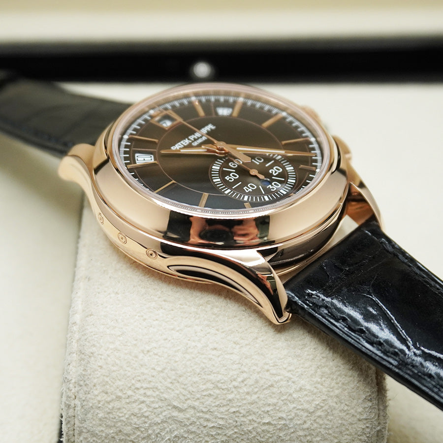 パテック フィリップ アニュアルカレンダー クロノグラフ コンプリケーション 42mm 5905R チョコレートダイヤル