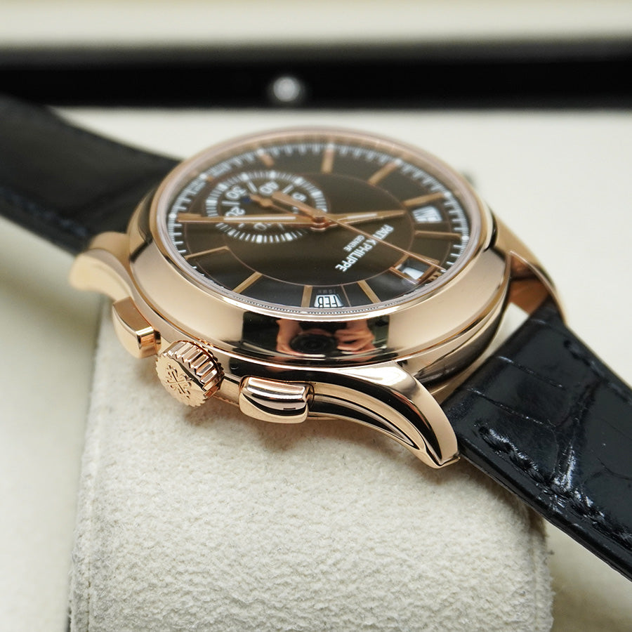 パテック フィリップ アニュアルカレンダー クロノグラフ コンプリケーション 42mm 5905R チョコレートダイヤル