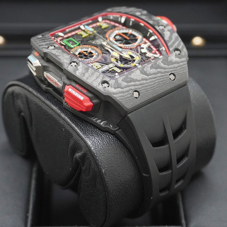 リシャール・ミル RM65-01 仕様 オートマチック・ワインディング スプリットセコンド・クロノグラフ オープンワークダイヤル