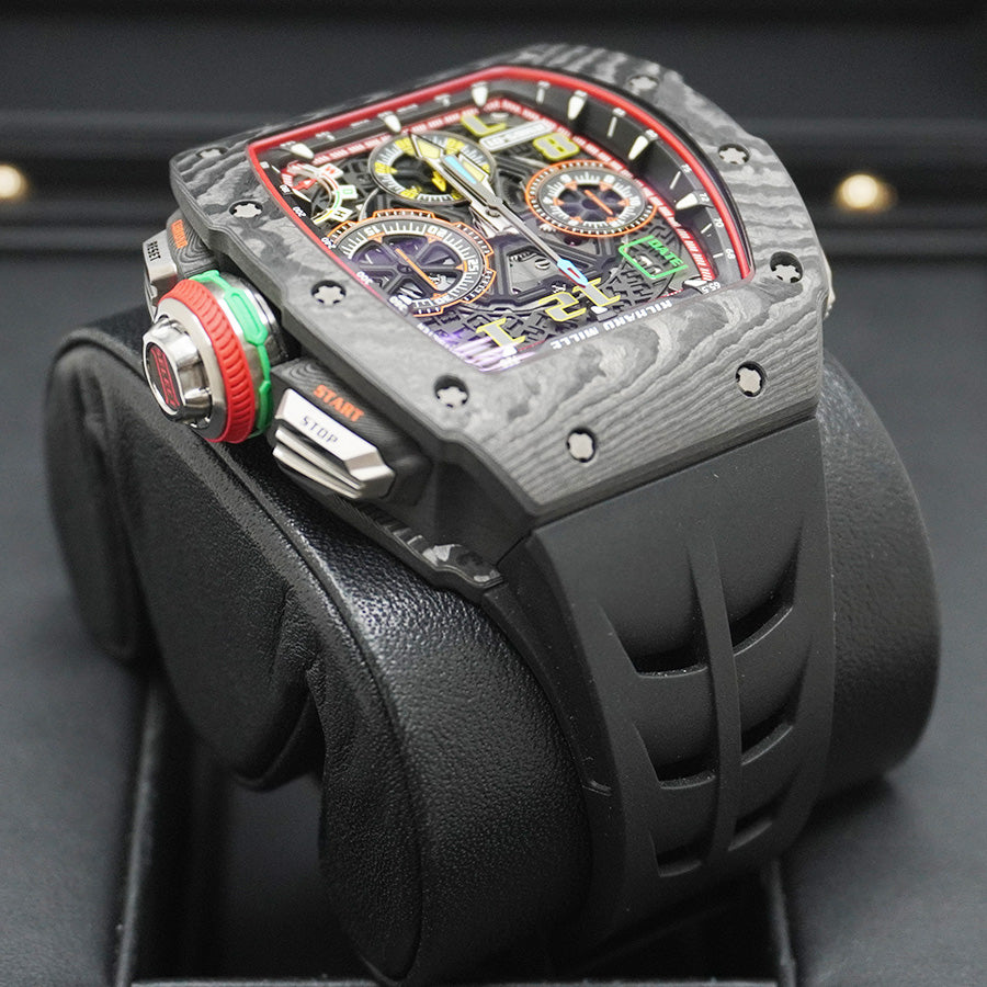 リシャール・ミル RM65-01 仕様 オートマチック・ワインディング スプリットセコンド・クロノグラフ オープンワークダイヤル