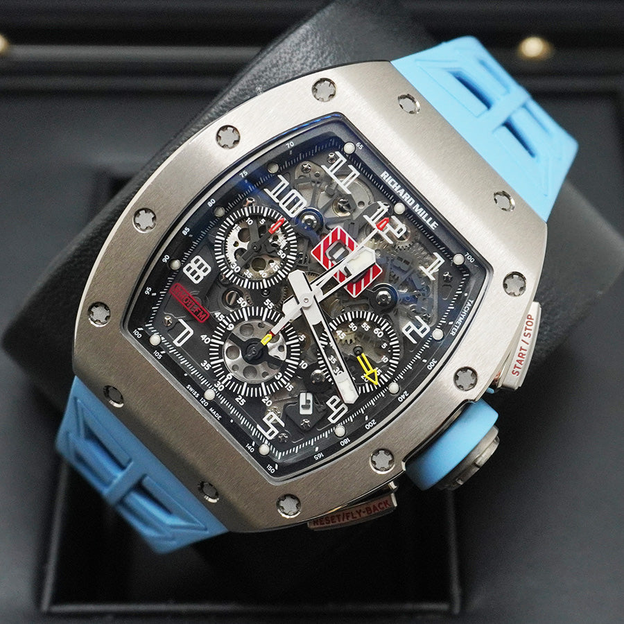 リシャール・ミル RM11-FM フェリペ・マッサ クロノグラフ ホワイトゴールド 50mm オープンワークダイヤル