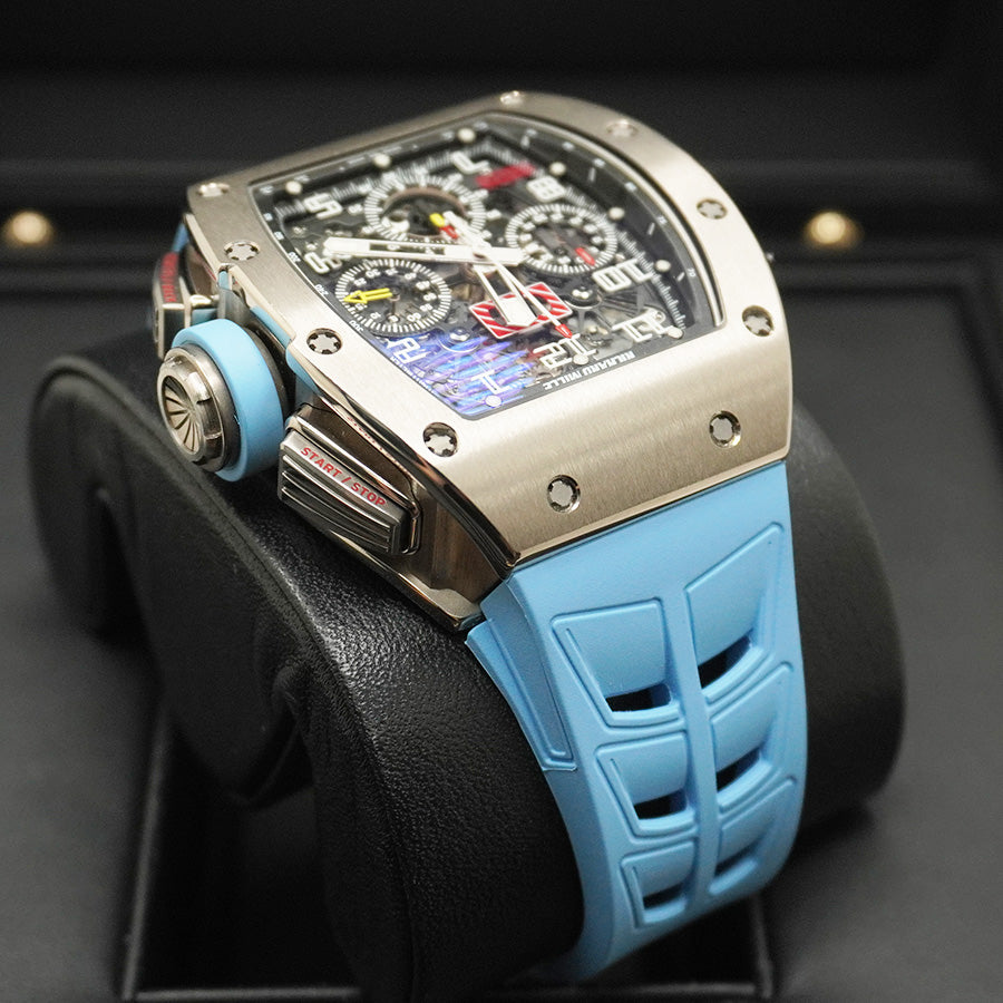 リシャール・ミル RM11-FM フェリペ・マッサ クロノグラフ ホワイトゴールド 50mm オープンワークダイヤル