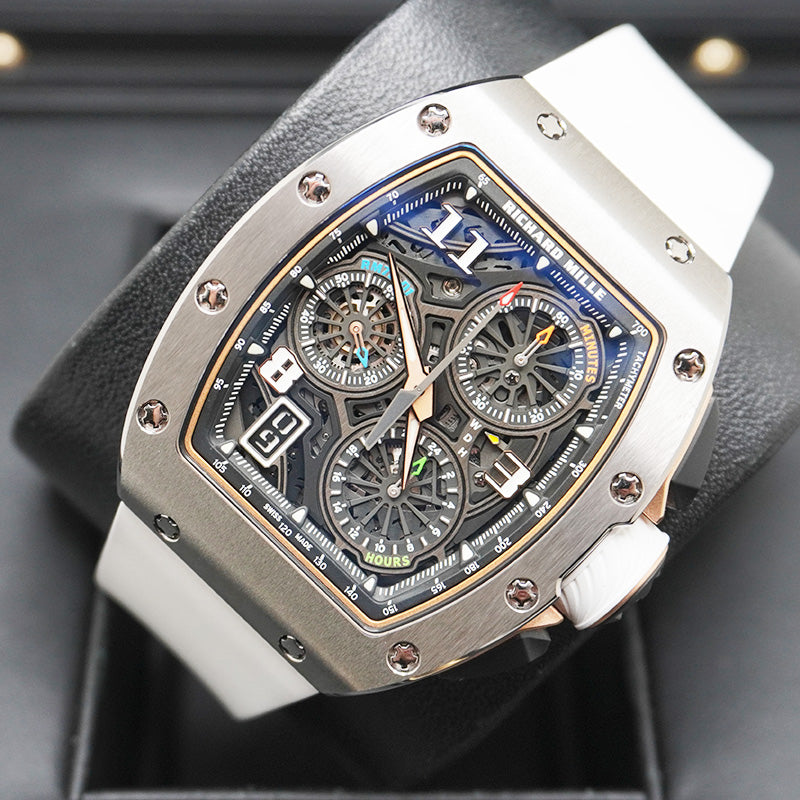リシャール・ミル RM 72-01 オートマティック ワインディング ライフスタイル インハウス クロノグラフ オープンワークダイヤル