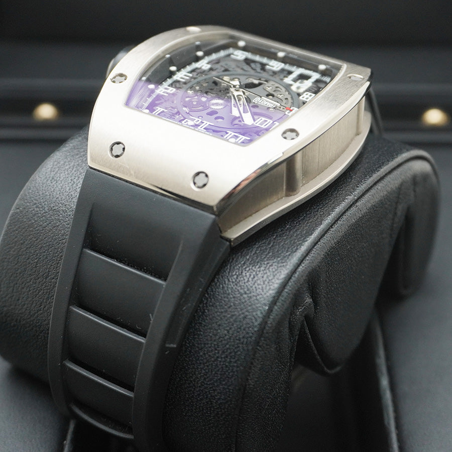 リシャール・ミル RM010 ホワイトゴールド オープンワークダイヤル 48mm