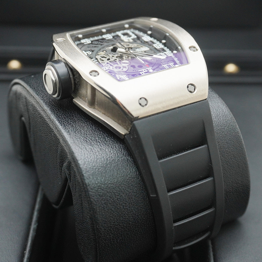 リシャール・ミル RM010 ホワイトゴールド オープンワークダイヤル 48mm