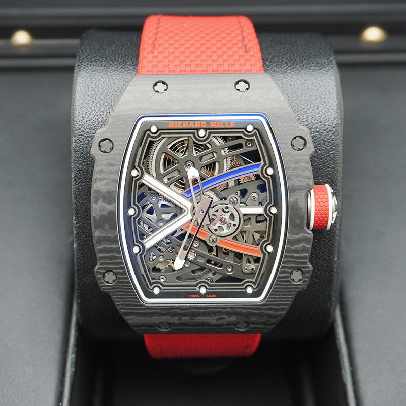 リシャール・ミル RM67-02 セバスチャン・オジェ オートマティック ワインディング エクストラフラット カーボン NTPT