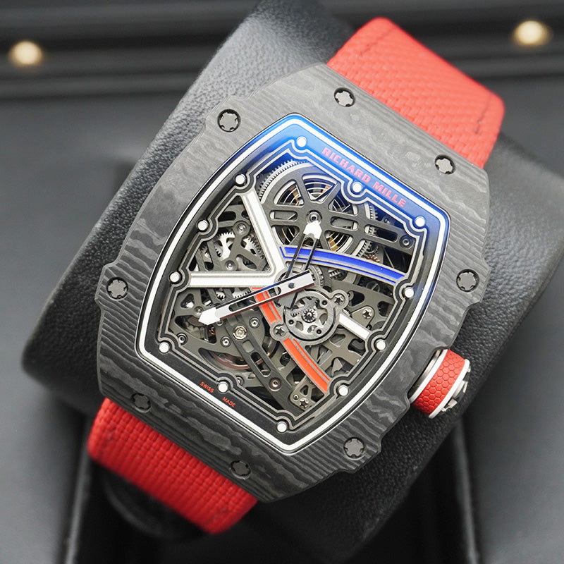 リシャール・ミル RM67-02 セバスチャン・オジェ オートマティック ワインディング エクストラフラット カーボン NTPT