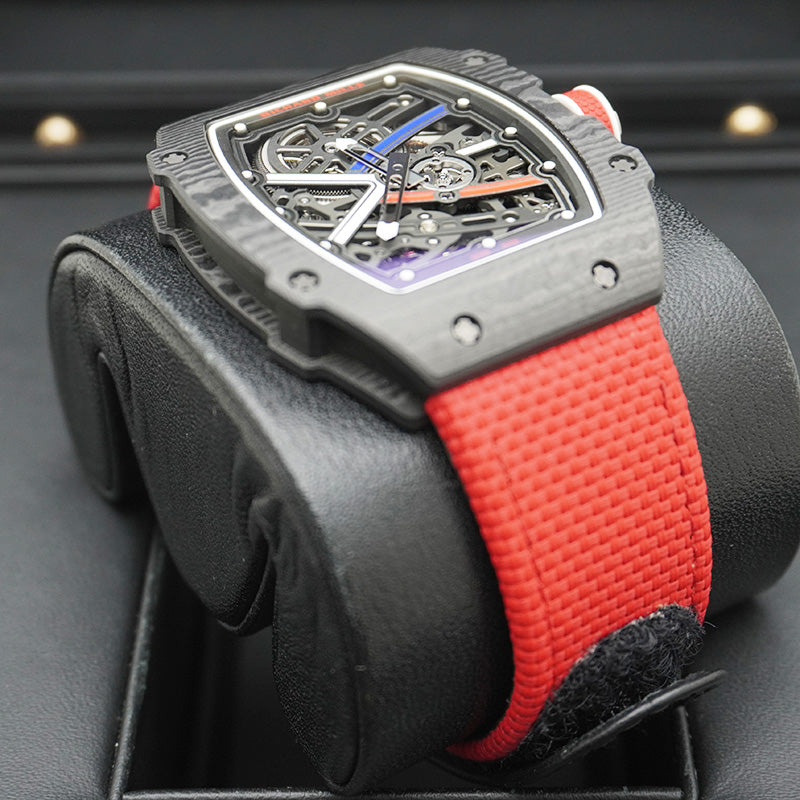 リシャール・ミル RM67-02 セバスチャン・オジェ オートマティック ワインディング エクストラフラット カーボン NTPT