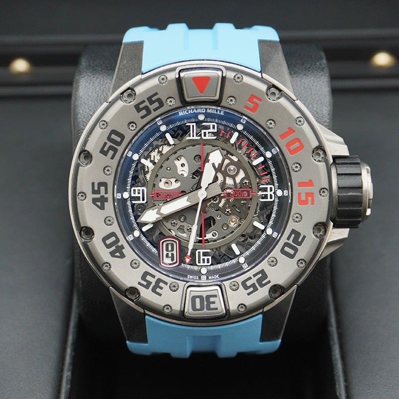 リシャール・ミル RM28 チタン ダイバー 47mm オープンワークダイヤル