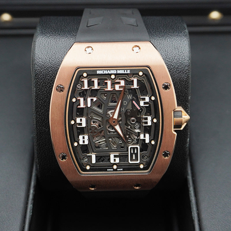 リシャール・ミル RM67-01 ローズゴールド 47mm オープンワークダイヤル