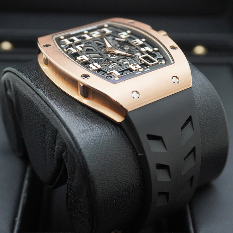 リシャール・ミル RM67-01 ローズゴールド 47mm オープンワークダイヤル