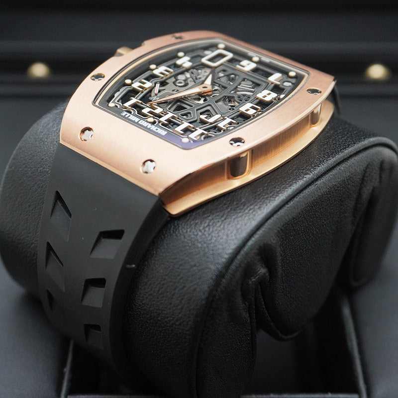 リシャール・ミル RM67-01 ローズゴールド 47mm オープンワークダイヤル