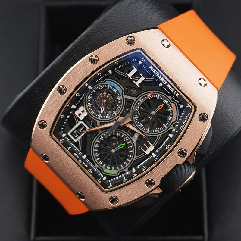 リシャール・ミル RM72-01 仕様  オートマチック・ワインディング ライフスタイル フライバック・クロノグラフ オープンワークダイヤル