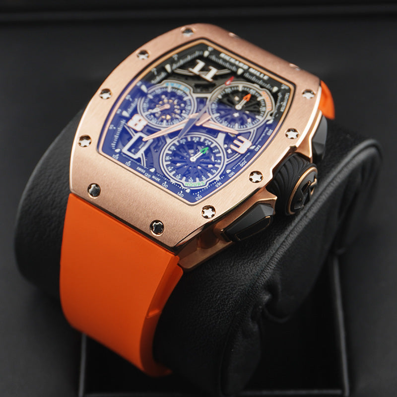 リシャール・ミル RM72-01 仕様  オートマチック・ワインディング ライフスタイル フライバック・クロノグラフ オープンワークダイヤル