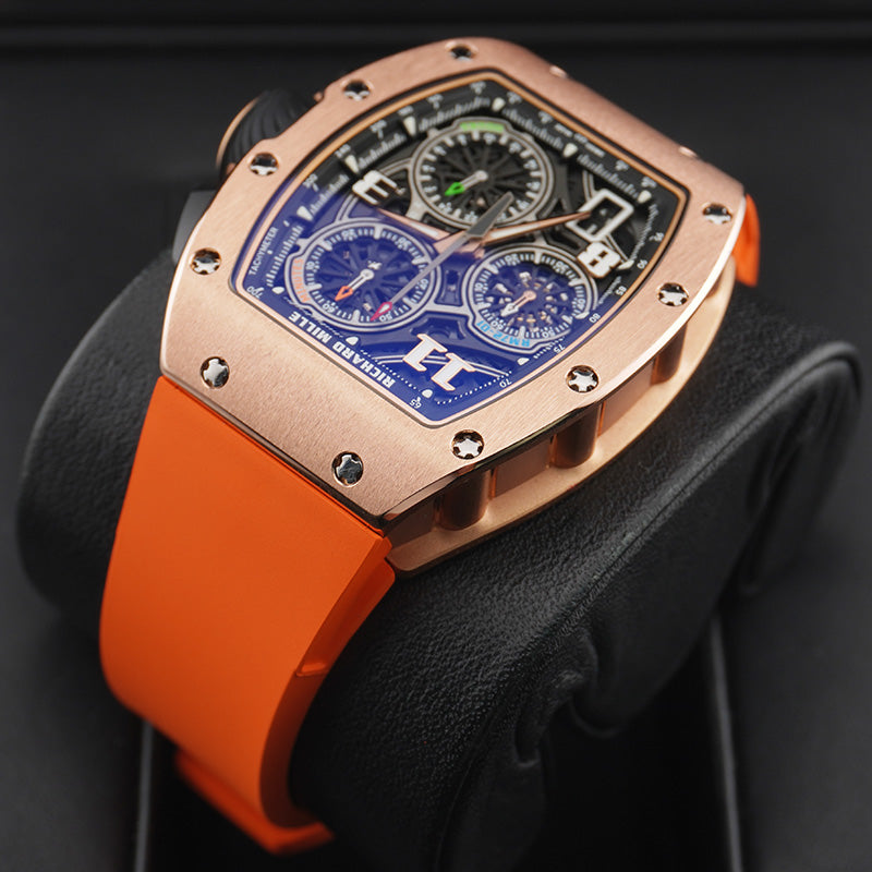 リシャール・ミル RM72-01 仕様  オートマチック・ワインディング ライフスタイル フライバック・クロノグラフ オープンワークダイヤル