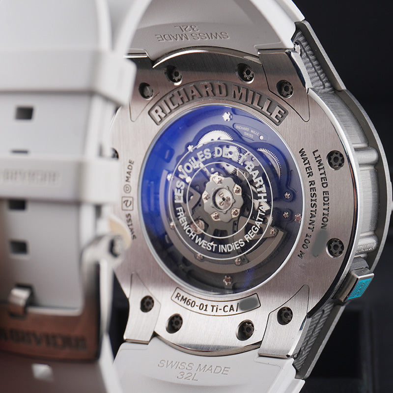 リシャール・ミル RM 60-01 オートマティック フライバック クロノグラフ “レ・ヴォワル・ド・サン・バルス” オープンワークダイヤル