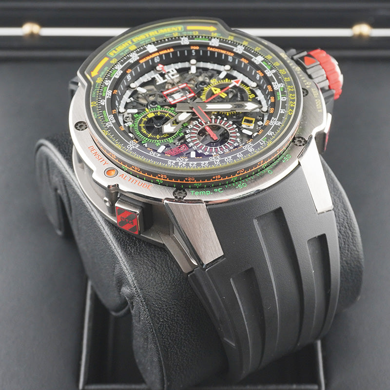 リシャール・ミル RM39-01 仕様  オートマチック・ワインディング フライバック・クロノグラフ アビエーション（オープンワークダイヤル）