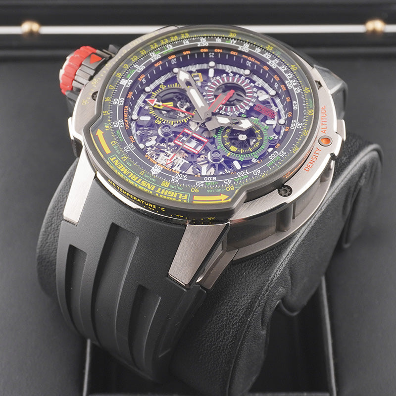 リシャール・ミル RM39-01 仕様  オートマチック・ワインディング フライバック・クロノグラフ アビエーション（オープンワークダイヤル）