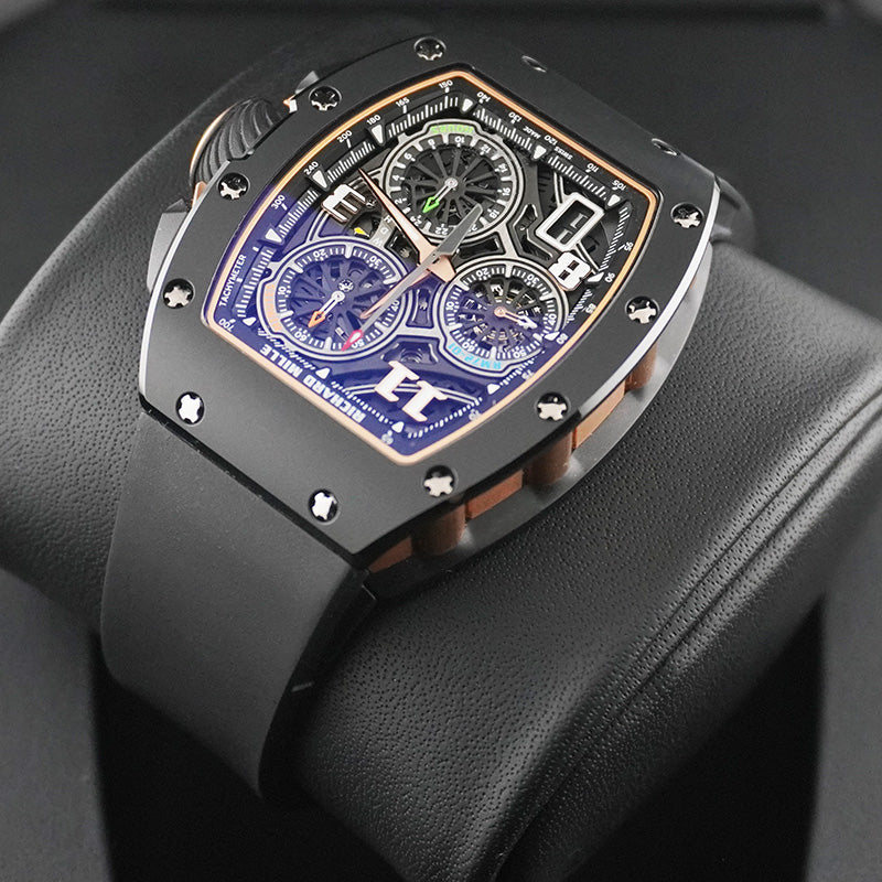 リシャール・ミル RM72-01 ブラックセラミック オートマティック ライフスタイル フライバッククロノグラフ