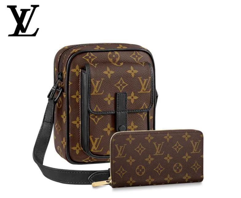 LOUIS VUITTON アヴェニュー?スリングバッグ 長財布 2点セット お得 Ref:M69404+M60017