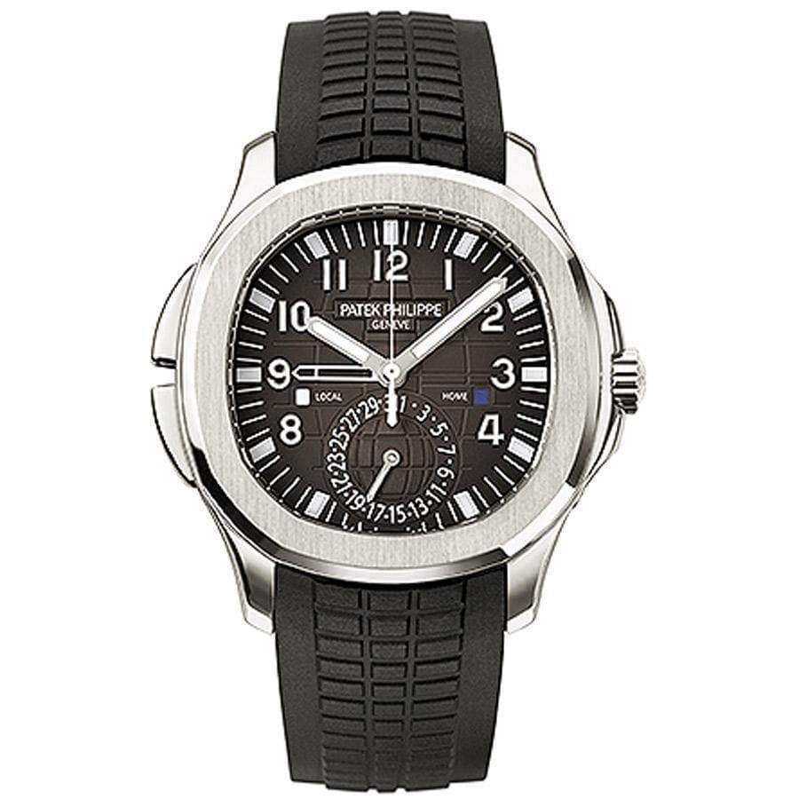 パテック フィリップ アクアノート デュアルタイム 40mm 5164A ブラックダイヤル