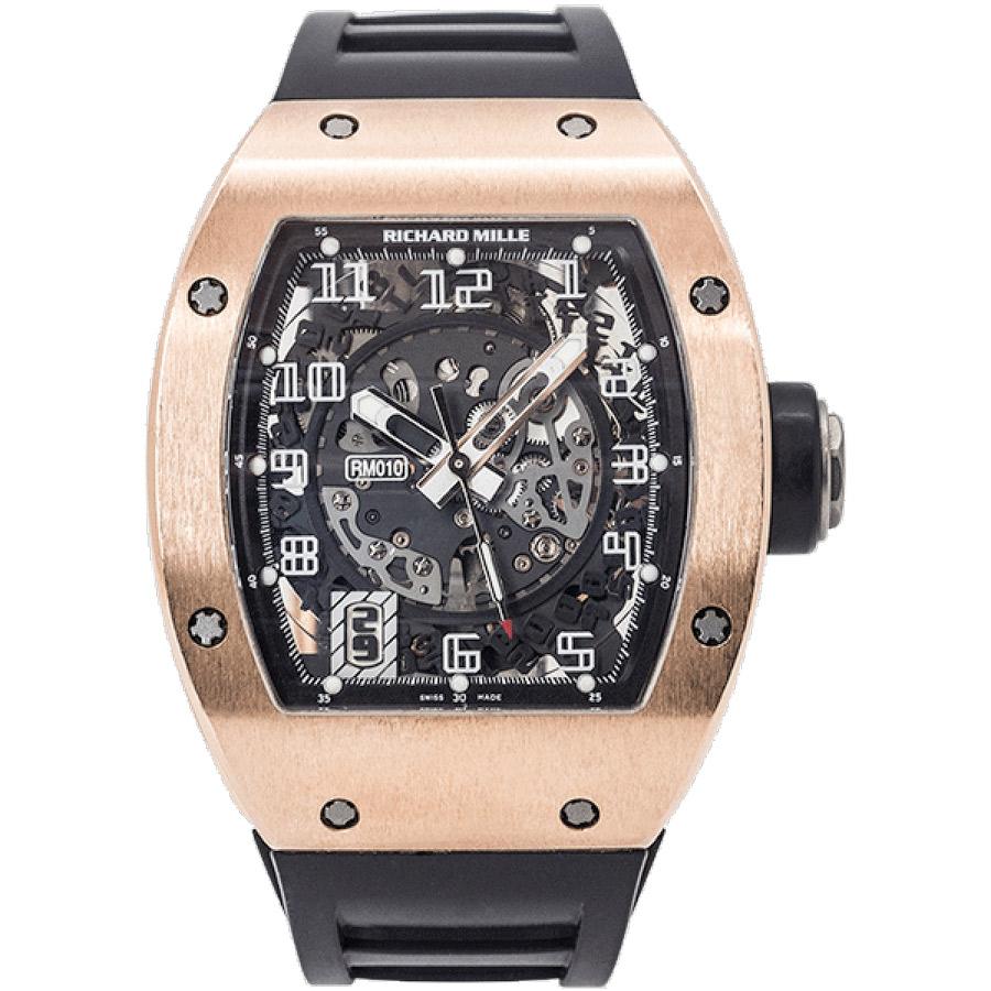リシャール・ミル RM10 ローズゴールド 48mm オープンワークダイヤル