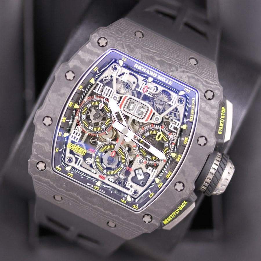 リシャール・ミル RM11-03 カーボン フライバック クロノグラフ 50mm オープンワークダイヤル