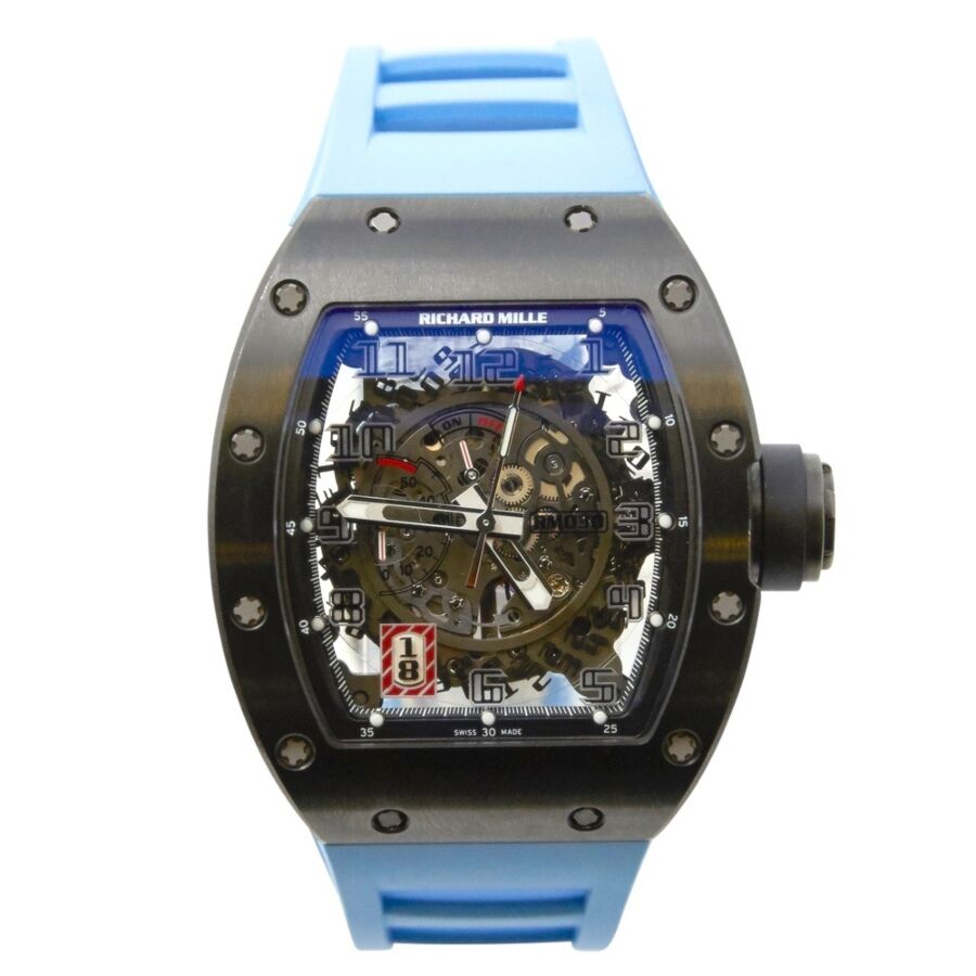 Richard Mille RM30 Black Ceramic 50mm Openworked Dial 仕様  自動巻き スケルトン（オープンワーク）モデル